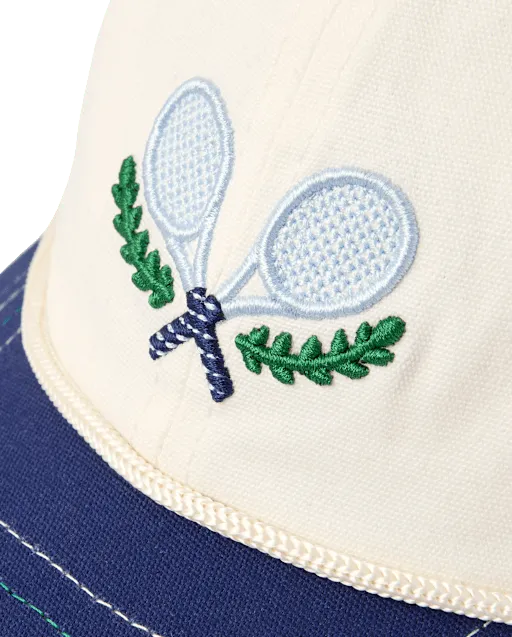 Boys Embroidered Tennis Baseball Hat - Club House